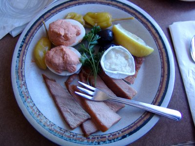 my plate at the athenian inn