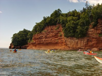 Paddling Five Islands, Nova Scotia in 2011