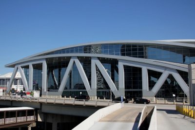 Philips Arena...home of the Hawks.