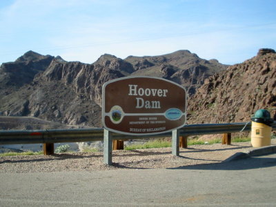 Entering Hoover Dam