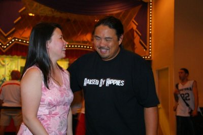 Whew!  I thought your shirt said Raised by Hippos!