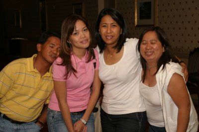 Edmond, his wife, Gem and Sockie