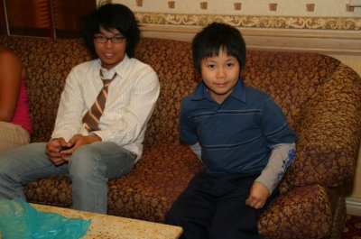 Jet's boys... Miko and Matthew