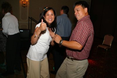 Ponti's latest dance moves.  Sorry Jenny(Mandy's wife) you had to be the victim of this.