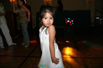 This girl absolutely loves the camera