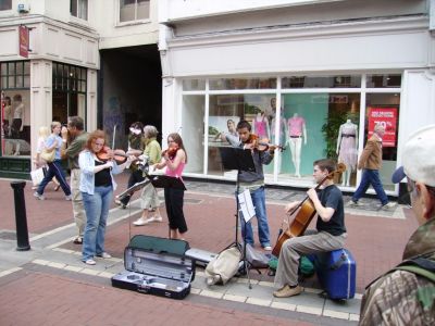 Street Musicians in Dublin