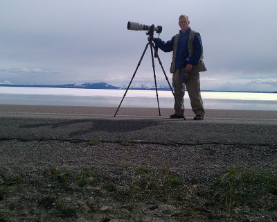 Rick at Mary Bay with Tripod.jpg