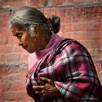 Old Lady - Kathmandu