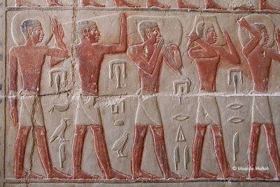 Carriers - Tomb of Niankhkhum  Khnumhotep, 5th Dynasty - Saqqara