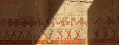 Military Force of Queen Hatshepsut - Temple of Queen Hatshepsut - Luxor, Upper Egypt