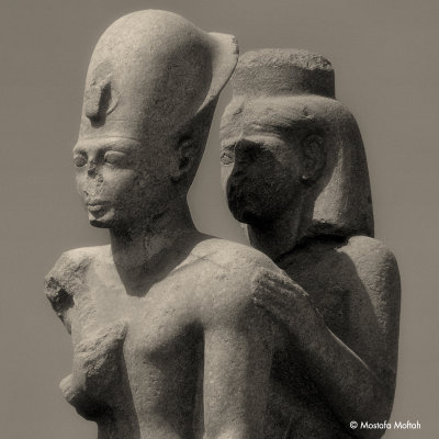 Statue with no identification - Cairo Museum, Egypt