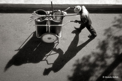 Street Cleaner - Cairo, Egypt