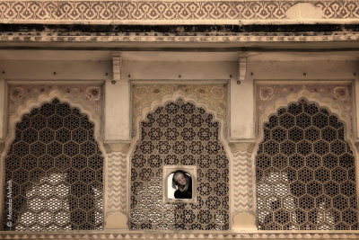 Window - Amber Fort of Jaipur, India
