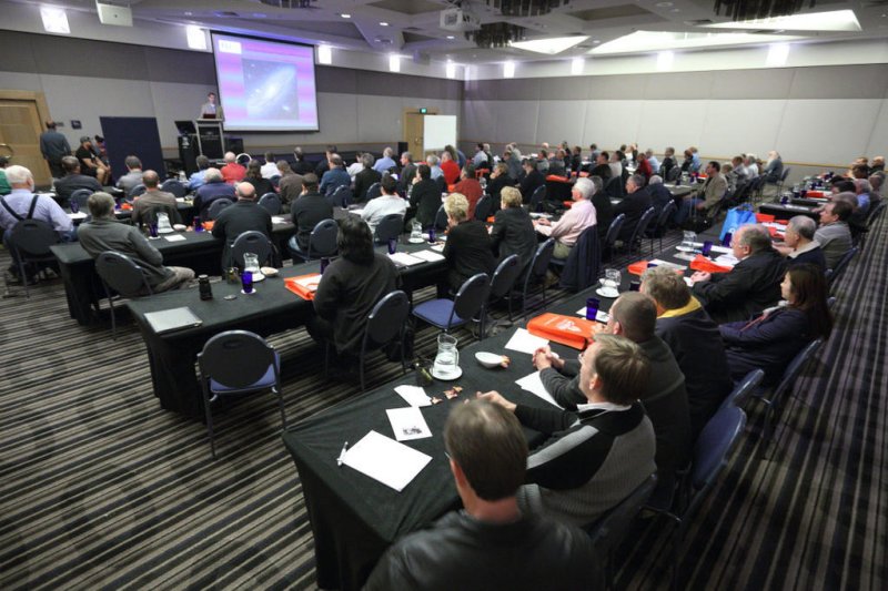 Full house every session