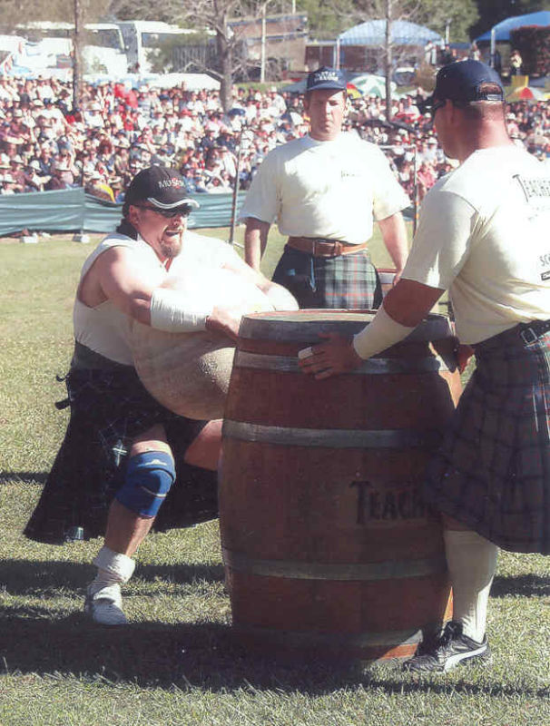 Lifting the last stone to become champion 2002