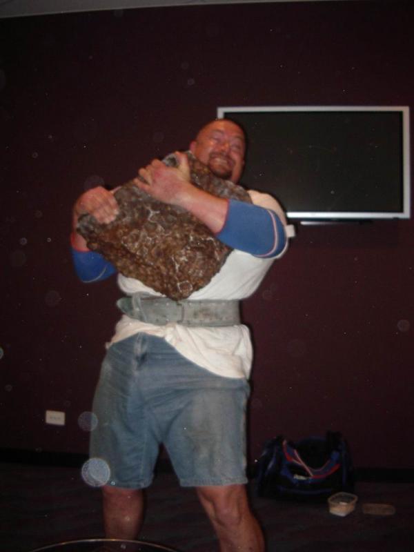 Lifting a 250kg Meteorite 