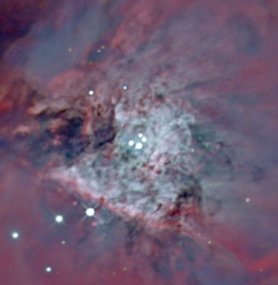 M42 Trapezium close up