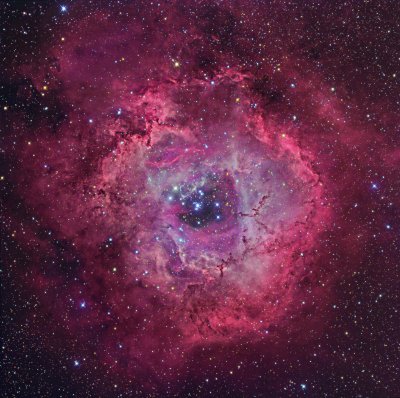 The Tunnel Of Fire - Rosette Nebula NG Image of the Month