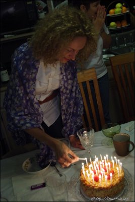 Tania's surprise birthday party