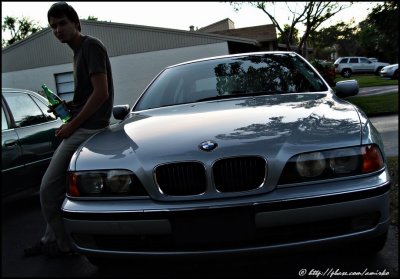 Arseniy and his new 1998 BMW 528i