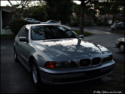 Arseniy and his new 1998 BMW 528i