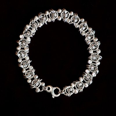sterling empressa weave bracelet