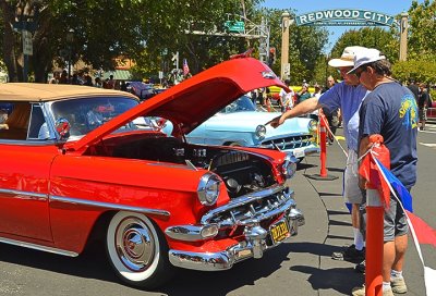 Red Chevy - RWC July 4th car show