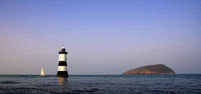 Penmon Lighthouse and Puffin Island