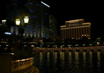 Cosmopolitan from the Bellagio Lake