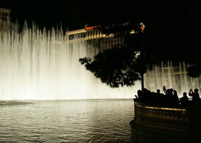 Watching the Bellagio Watershow