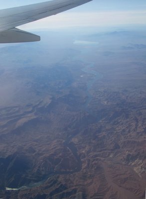 Flying Home ~ Colorado River