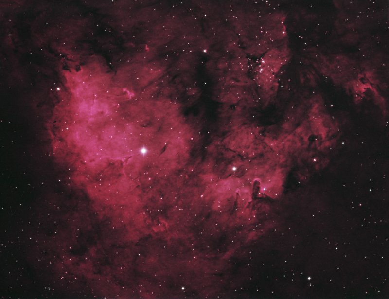NGC7822 in Ha and OIII