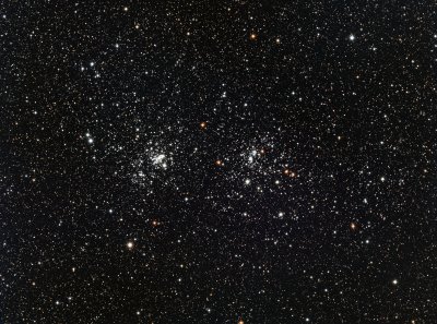 NGC869 and NGC884 - Double Cluster in Perseus