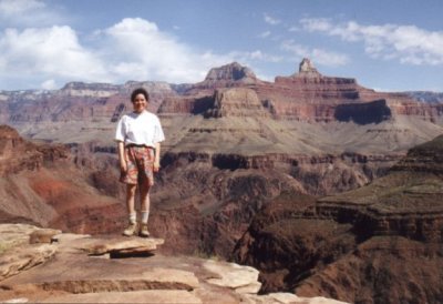 Susie at the Grand Canyon