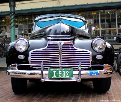 '41 Chevy at Pike Place Market, Seattle