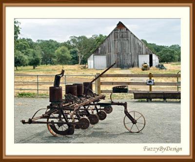 dsc08796 Antique Seeder in the outdoor museum