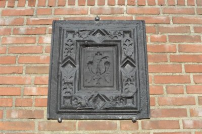 Old oven tile