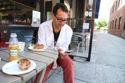 breakfast with Tim Archibald, Bay Area photographer of Echolilia