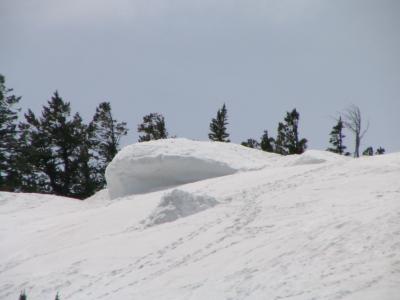 Huge Drift top of Teton Pass