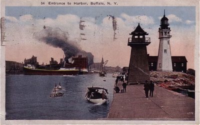 Entrance To Harbor