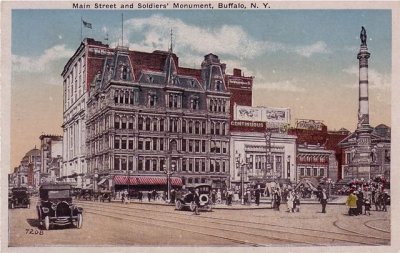 Main Street & Soldiers Monument