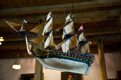 Sailing vessel in most Norwegian churches