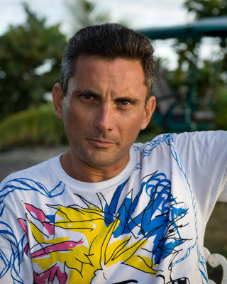 Herbert - our Pedal Taxi driver (14k - 1/2 at night to Boca)
