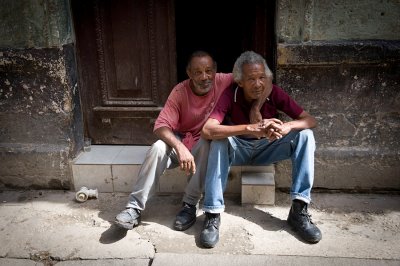 The boys across the street from our Old Havana B&B