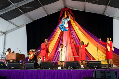Gospel Music Tent - loved this place !