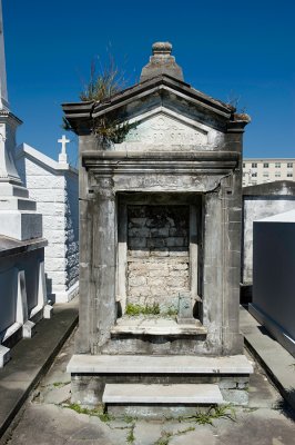 New Orleans cemetary - because of flooding VERY unusual way of burying their deceased