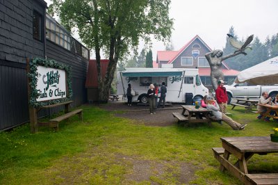 Jiggers in Ucluelet - world's best fish and chips !