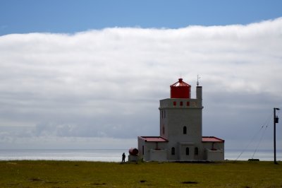 Dryholaey Lighthouse on the south coast.