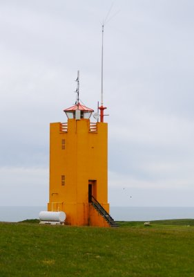 Ingolfshofdi Lighthouse.