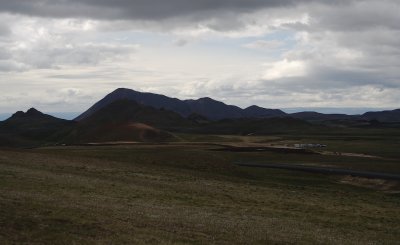 The desolate moors between Myvatn and Akureyri in northeast Iceland.